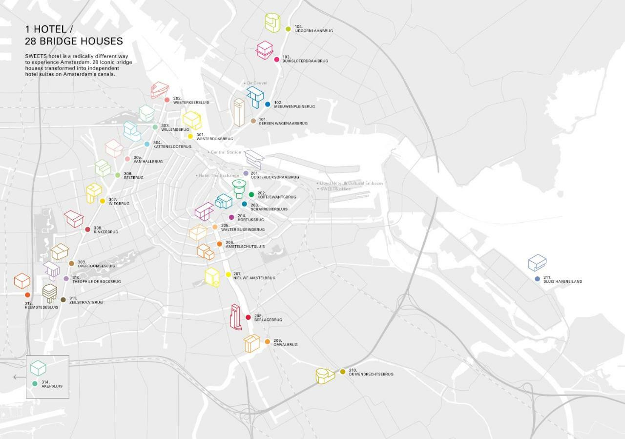 Apartmán Sweets - Nieuwe Amstelbrug Amsterdam Exteriér fotografie